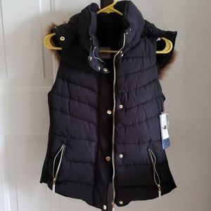 Down filled vest